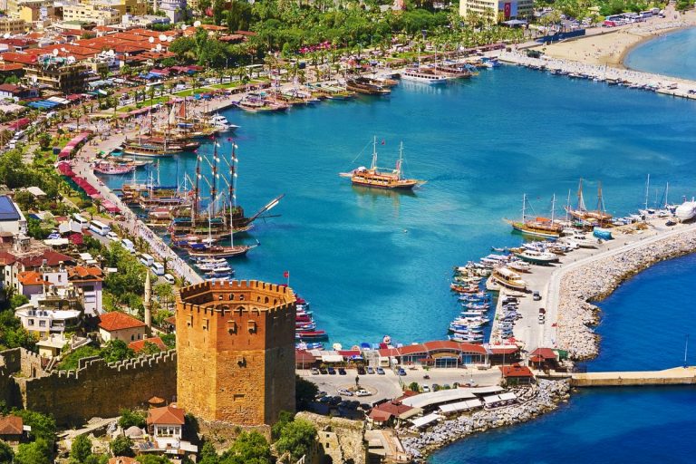 Alanya red tower