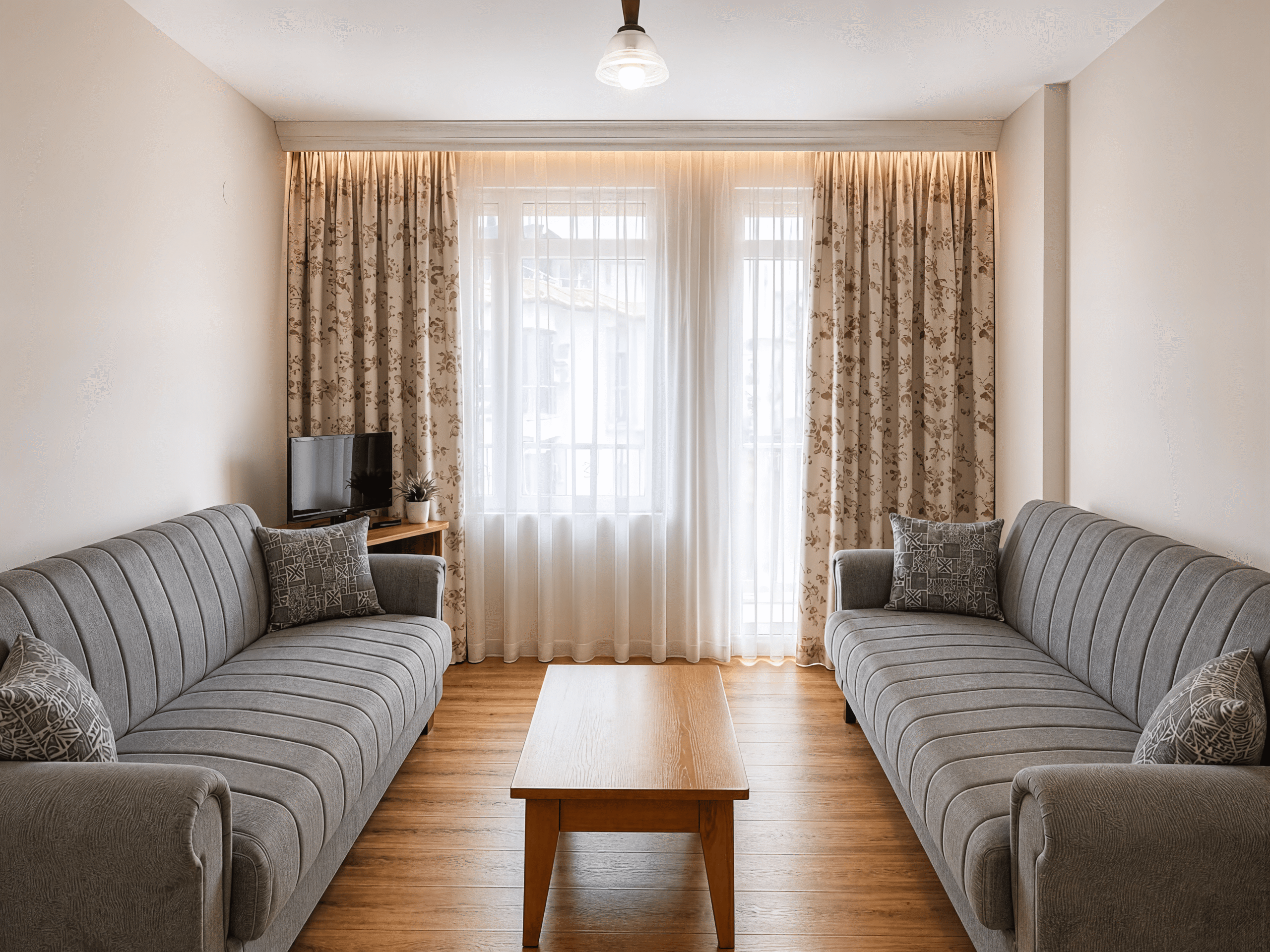 Premium oturma odası koltuk alanı