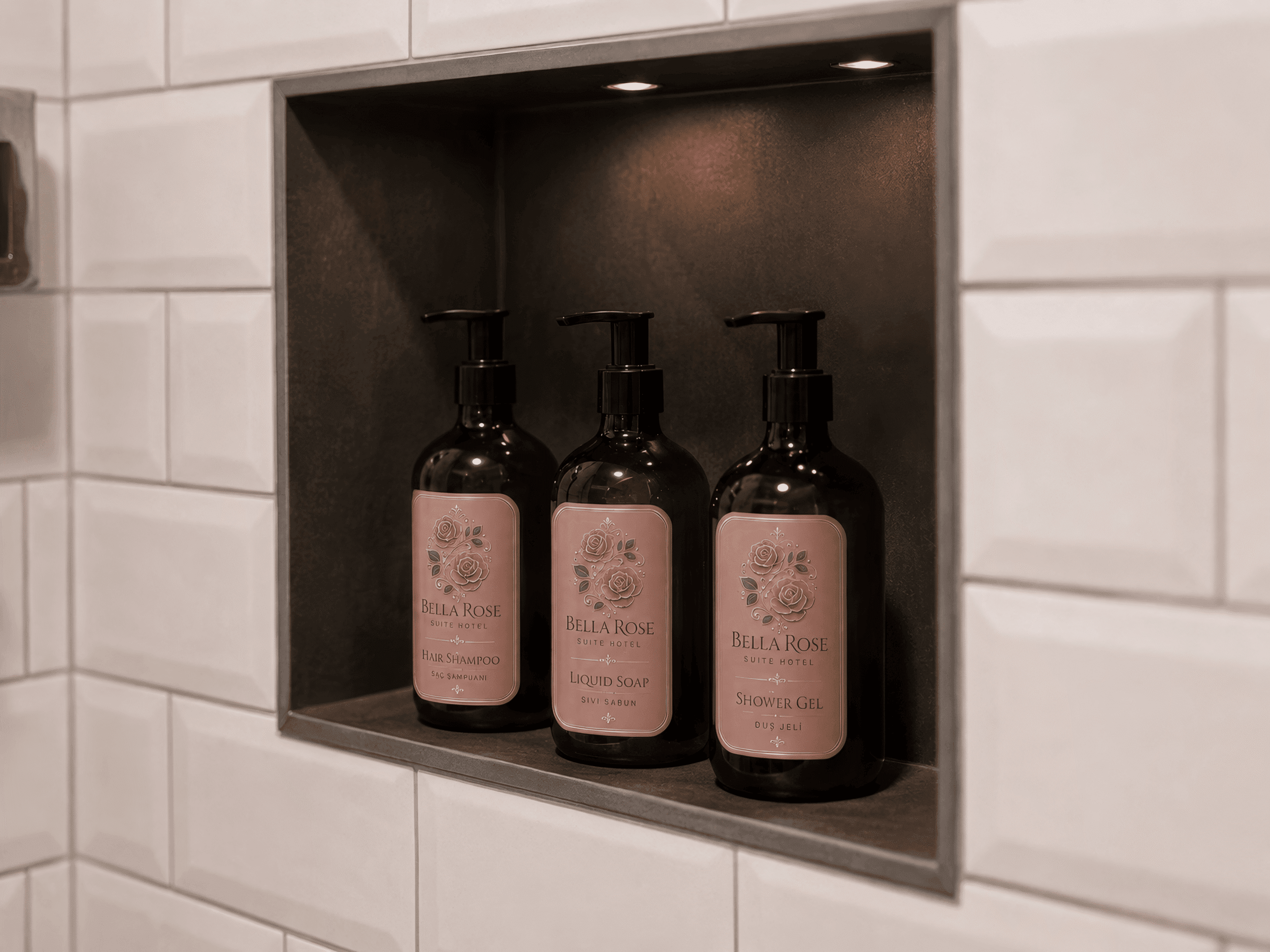 Bella Rose markalı banyo buklet ürünleri